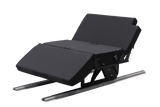 2 belt Scopema Sliding Rail Seat Bed RIB Safety Tested ISO-FIX Latch, 3 point belts FMVSS Made in Europe Available for Sprinter, Metris and ProMaster with the Transit coming soon. Vanevolve.com
