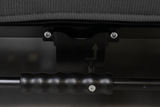3 belt Scopema Sliding Rail Seat Bed RIB Safety Tested ISO-FIX Latch, 3 point belts FMVSS Made in Europe Available for Sprinter, Metris and ProMaster with the Transit coming soon. Vanevolve.com