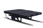 3 belt Scopema Sliding Rail Seat Bed RIB Safety Tested ISO-FIX Latch, 3 point belts FMVSS Made in Europe Available for Sprinter, Metris and ProMaster with the Transit coming soon. Vanevolve.com