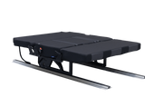 3 belt Scopema Sliding Rail Seat Bed RIB Safety Tested ISO-FIX Latch, 3 point belts FMVSS Made in Europe Available for Sprinter, Metris and ProMaster with the Transit coming soon. Vanevolve.com