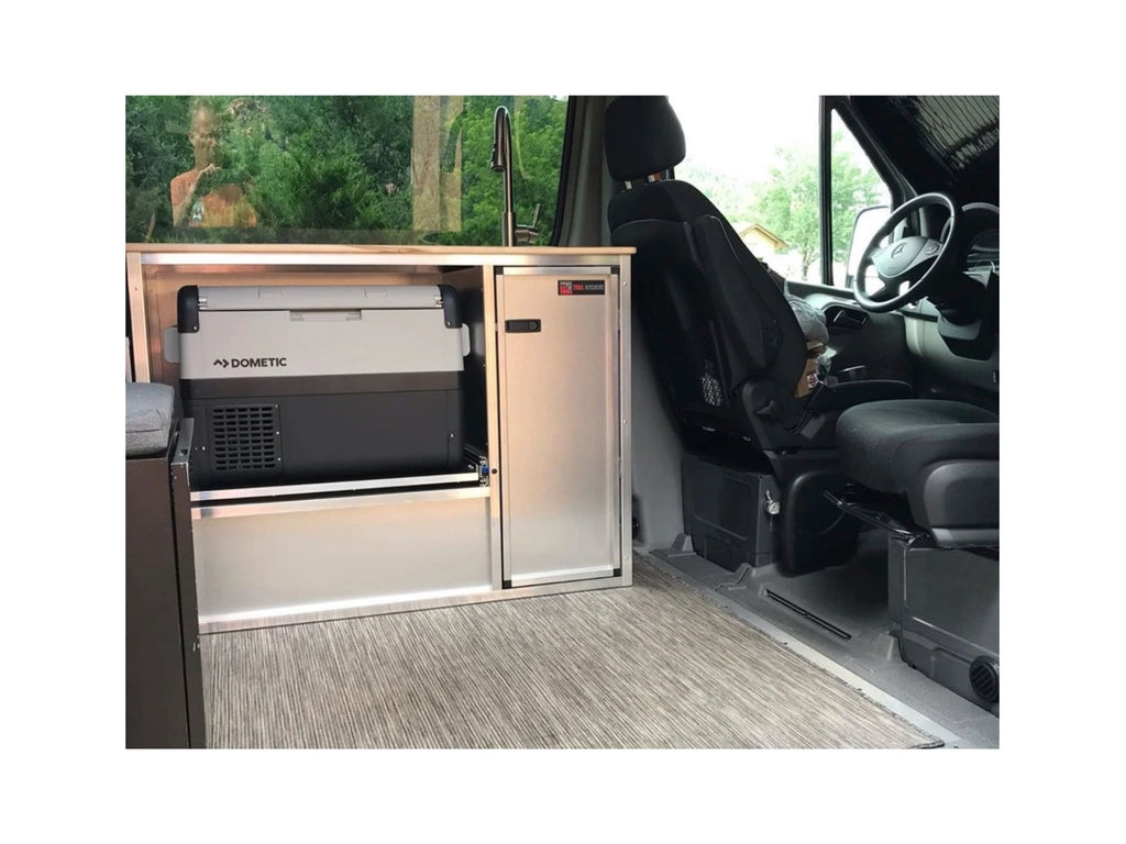 Trail Kitchens Sink Fridge Slide Van Evolve