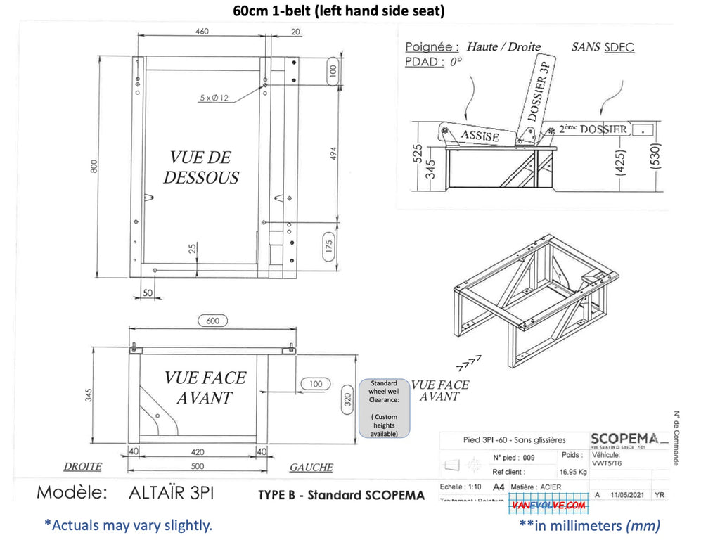 Bolt in RIB Scopema Altair 1 Belt Van Evolve bolt-in-rib-scopema-altair-1-belt-van-evolve