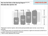 RIB Scopema Altair 2 Belt Van Seat Bed - Van Evolve Benchmark Vehicles